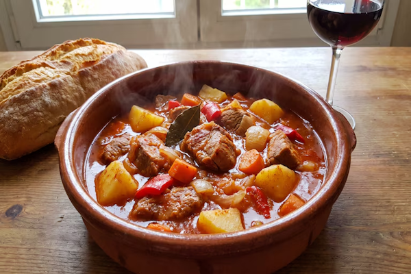 Receta de estofado de carne de cerdo