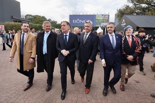 Santilli, en la apertura de La Rural: “La Argentina se ha puesto en marcha
