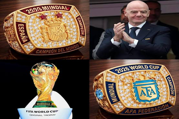Mundial 2026: la FIFA entregará un anillo a cada uno de los campeones