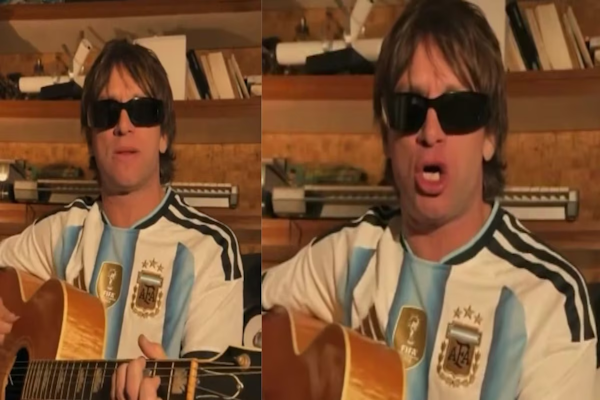 Joaquín Levinton contó la historia detrás de su “Wonderwall” viral antes de Inglaterra