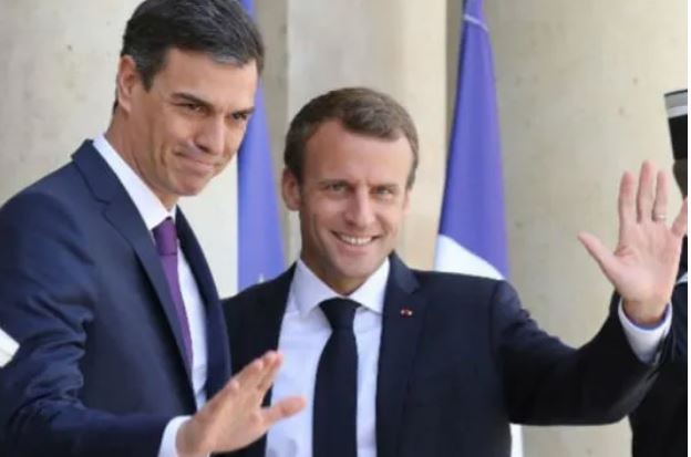 Emmanuel Macron respaldó a Pedro Sánchez por la crisis migratoria en Ceuta y ofreció cooperación fronteriza
