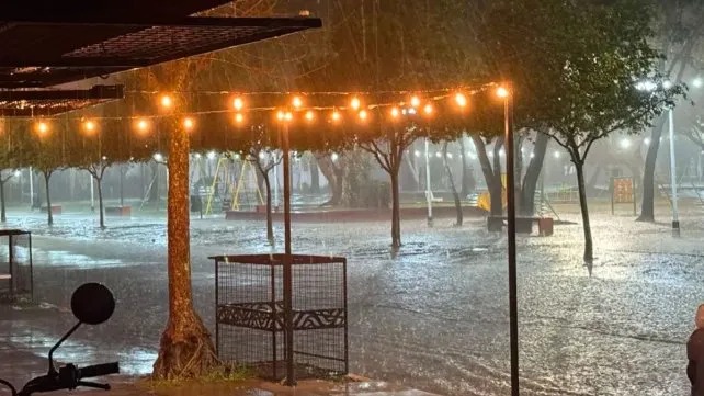 Temporal en Florencia: cayeron 120 milímetros en menos de dos horas 