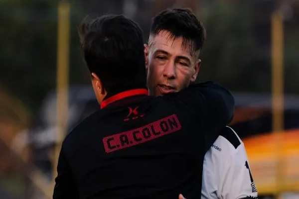 El capitán de Colón Federico Lértora habló de la salida de Medrán