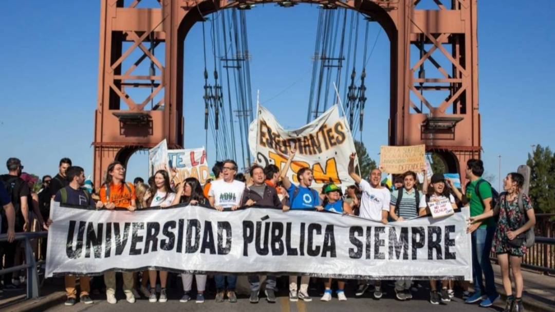 Paro en las universidades públicas de Santa Fe