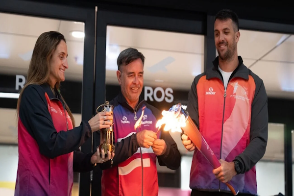 Llega la Antorcha Suramericana a la ciudad de Santa Fe