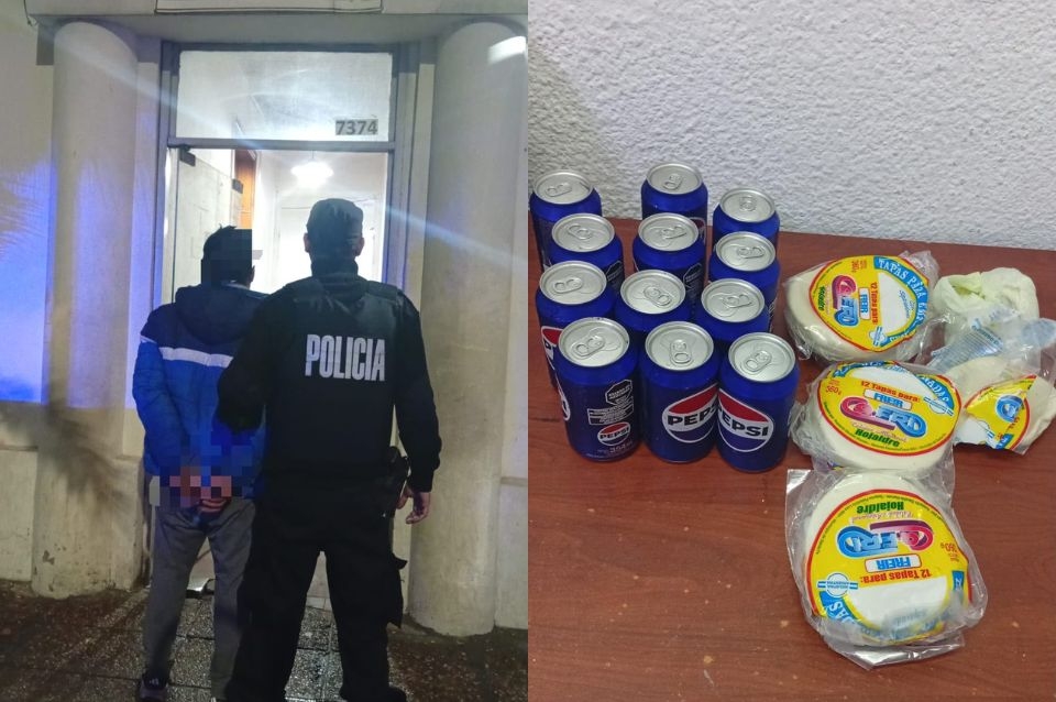Robo a un carribar: se llevó gaseosas y discos de empanadas