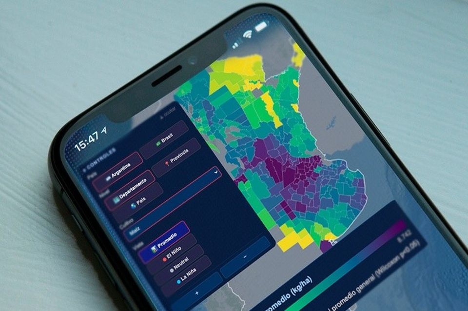 Una App permite medir qué puede hacer El Niño con cada cultivo