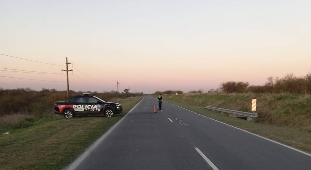 Alerta por un peligroso hundimiento que afecta a la Ruta Provincial N.º 1