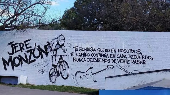 Jeremías Monzón hubiera cumplido 16 años: inauguraron un mural en su memoria