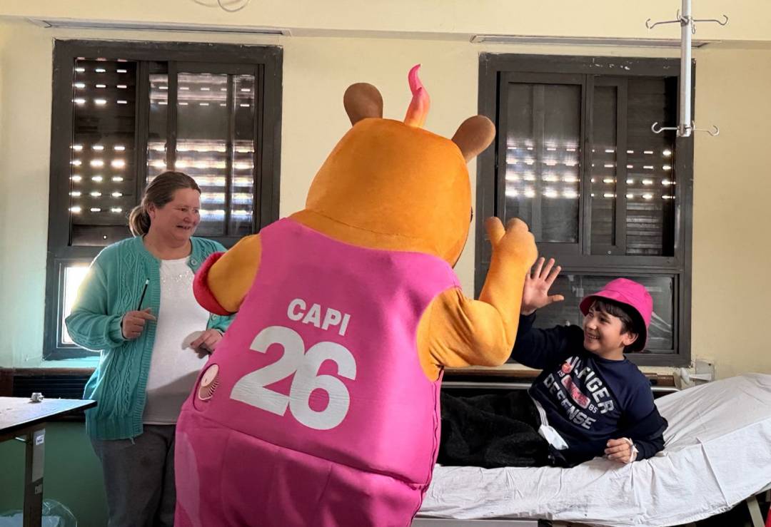 Los Juegos Suramericanos llegaron al Hospital Alassia 