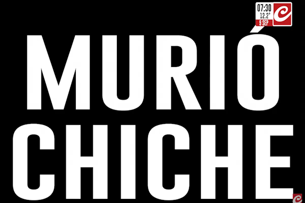 Así se anunció la muerte de Chiche Gelblung