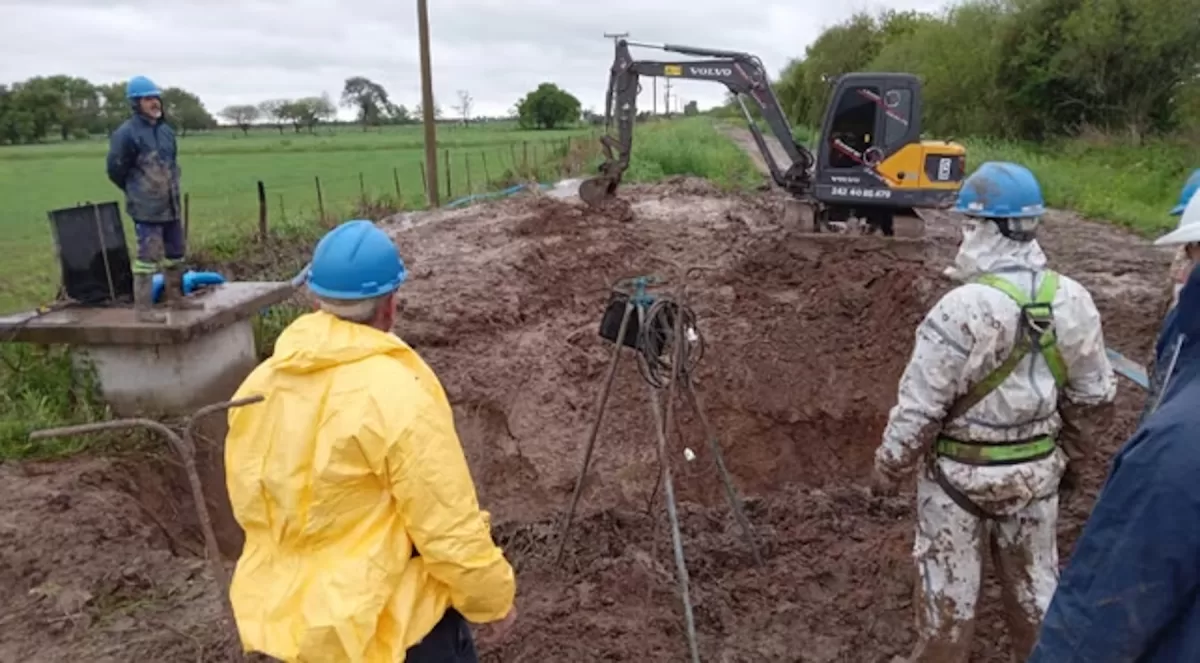 Acueducto de Desvío Arijón: terminó la reparación y comienza a restablecerse el agua en Santo Tomé - UNO Santa Fe