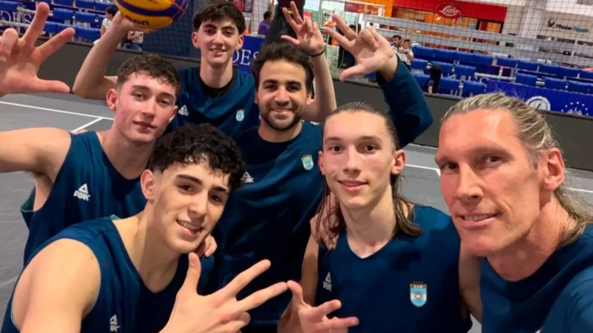 Argentina se consagró campeona de la Americas Series 3x3 U17 tras una final épica ante Brasil. - Foto: Prensa CAB.