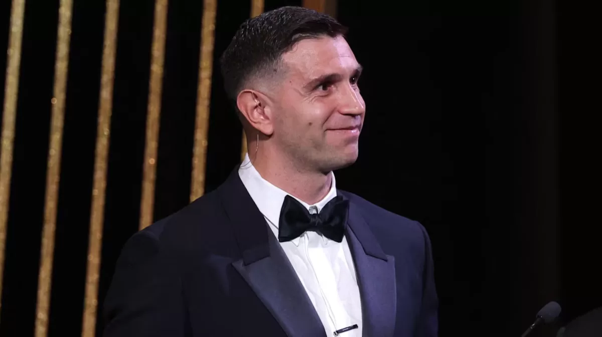 El argentino ganó el premio en 2023 tras la conquista del Mundial de Qatar. (Foto: AFP).