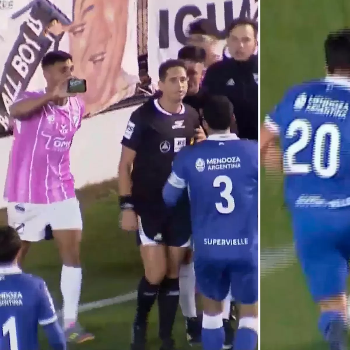 El duro informe de Nicolás Lamolina tras el escándalo del “celuVAR” en All Boys-Godoy Cruz: los 10 expulsados del local. - Infobae