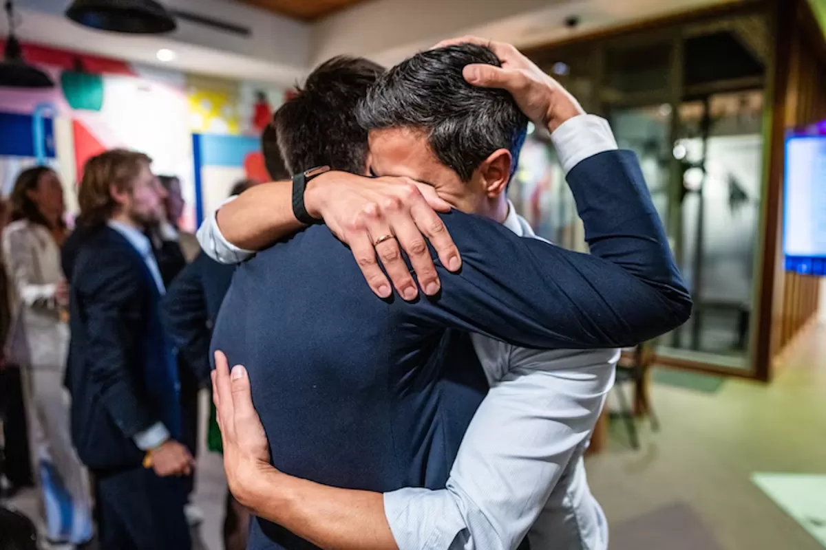 El jugador de Los Leones Nicolás Keenan confirmó que serán padres con Rob Jetten, primer ministro de los Países Bajos - Infobae