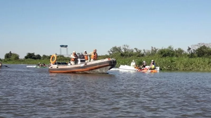 Hallaron el cuerpo del tercer pescador desaparecido tras el accidente en el río en Fray Luis Beltrán