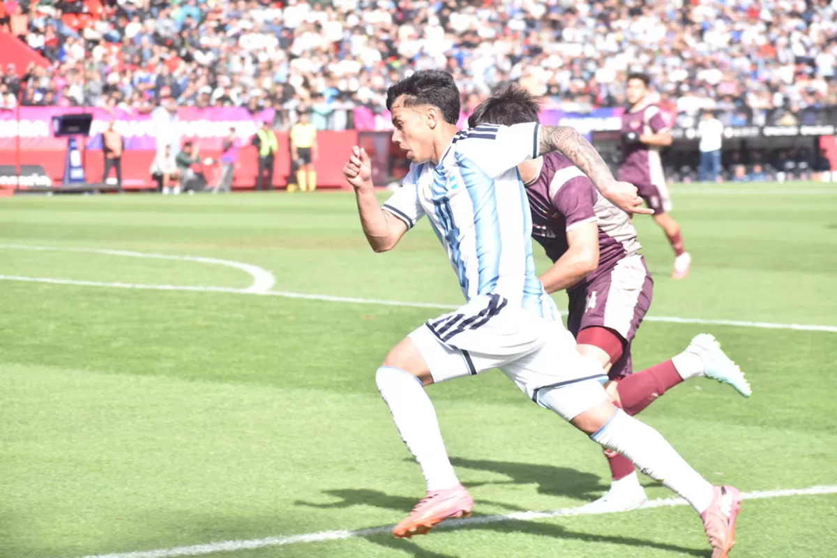 La Selección argentina Sub 19 empató con Venezuela y es semifinalista de los Juegos Suramericanos. - Foto: Agencia NA (@argentina).