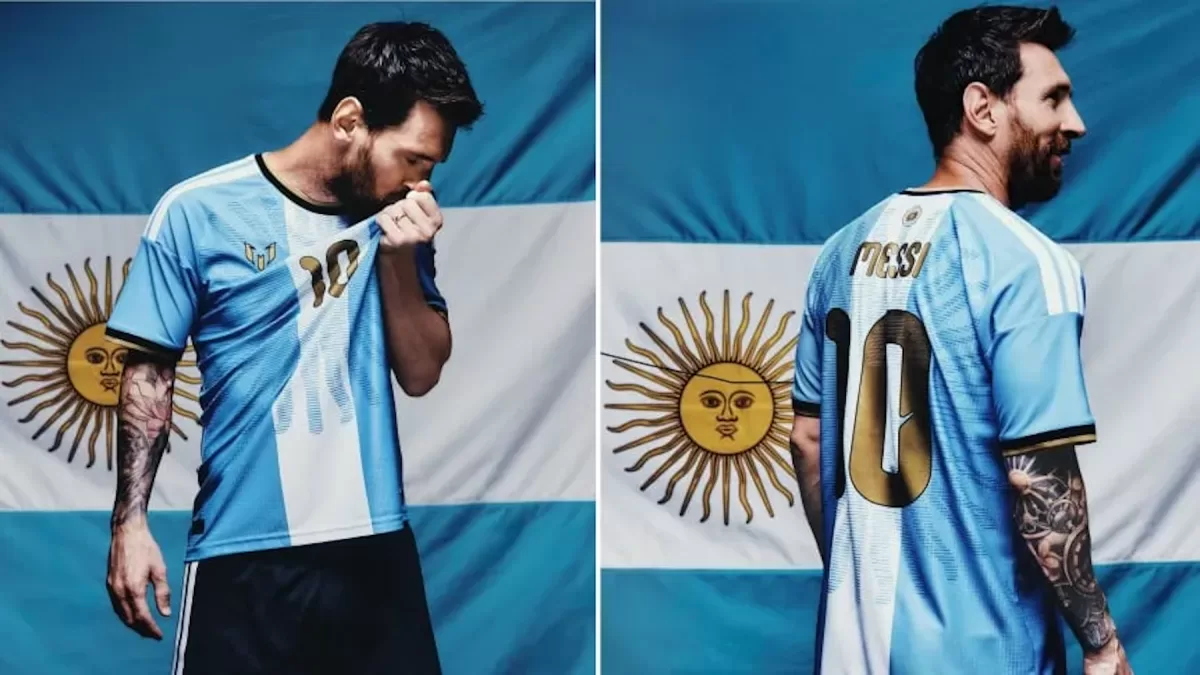 Los detalles de la camiseta que Messi usará en su despedida de la Selección nacional
