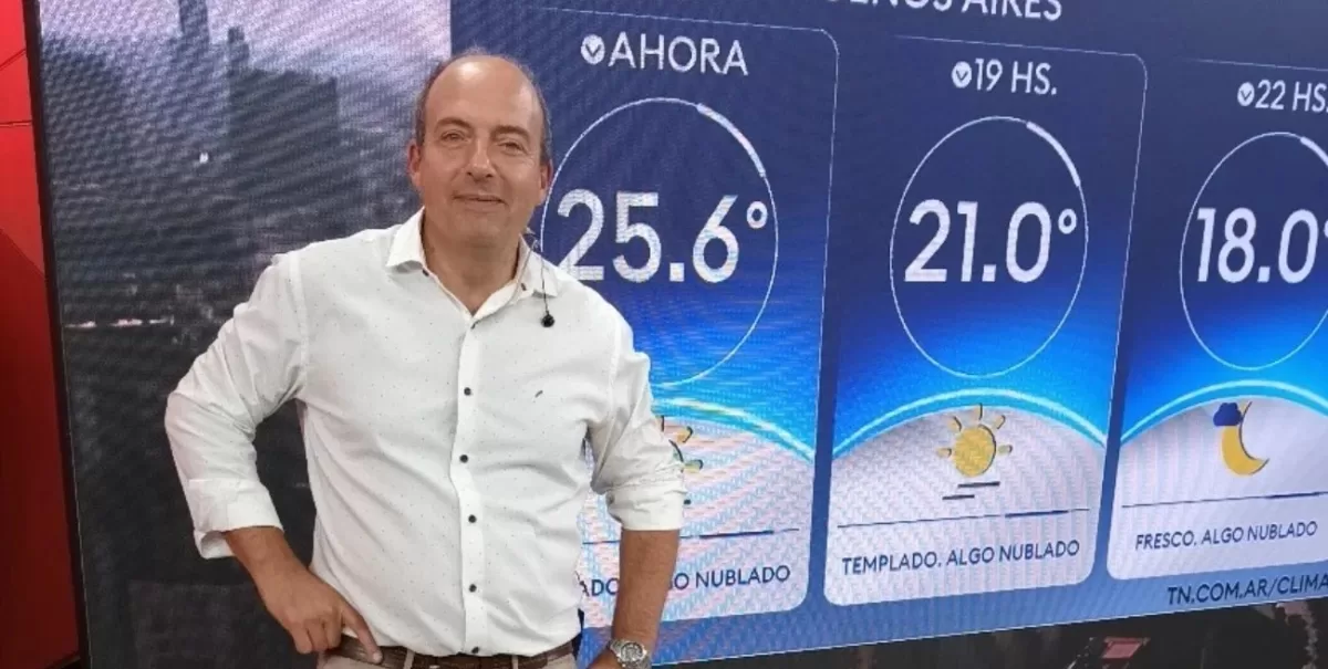 Murió Fernando Confessore, el reconocido meteorólogo argentino: tenía 58 años