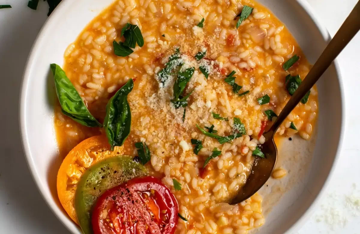 Listo en 30 minutos y sin manteca, el risotto de tomates más delicioso paso a paso - Revista Pronto